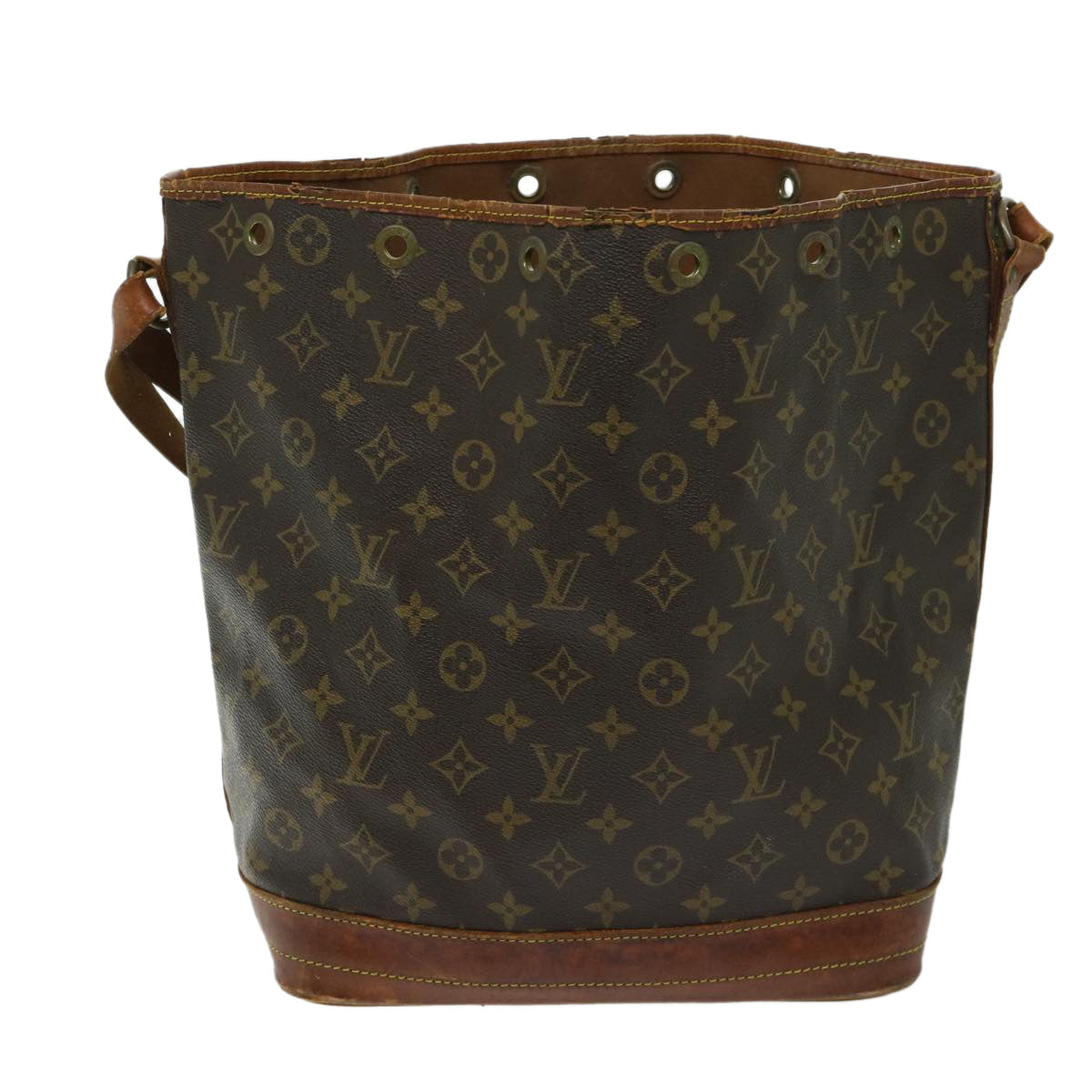 LOUIS VUITTON Monogram Noe Shoulder Bag M42224 LV 68953