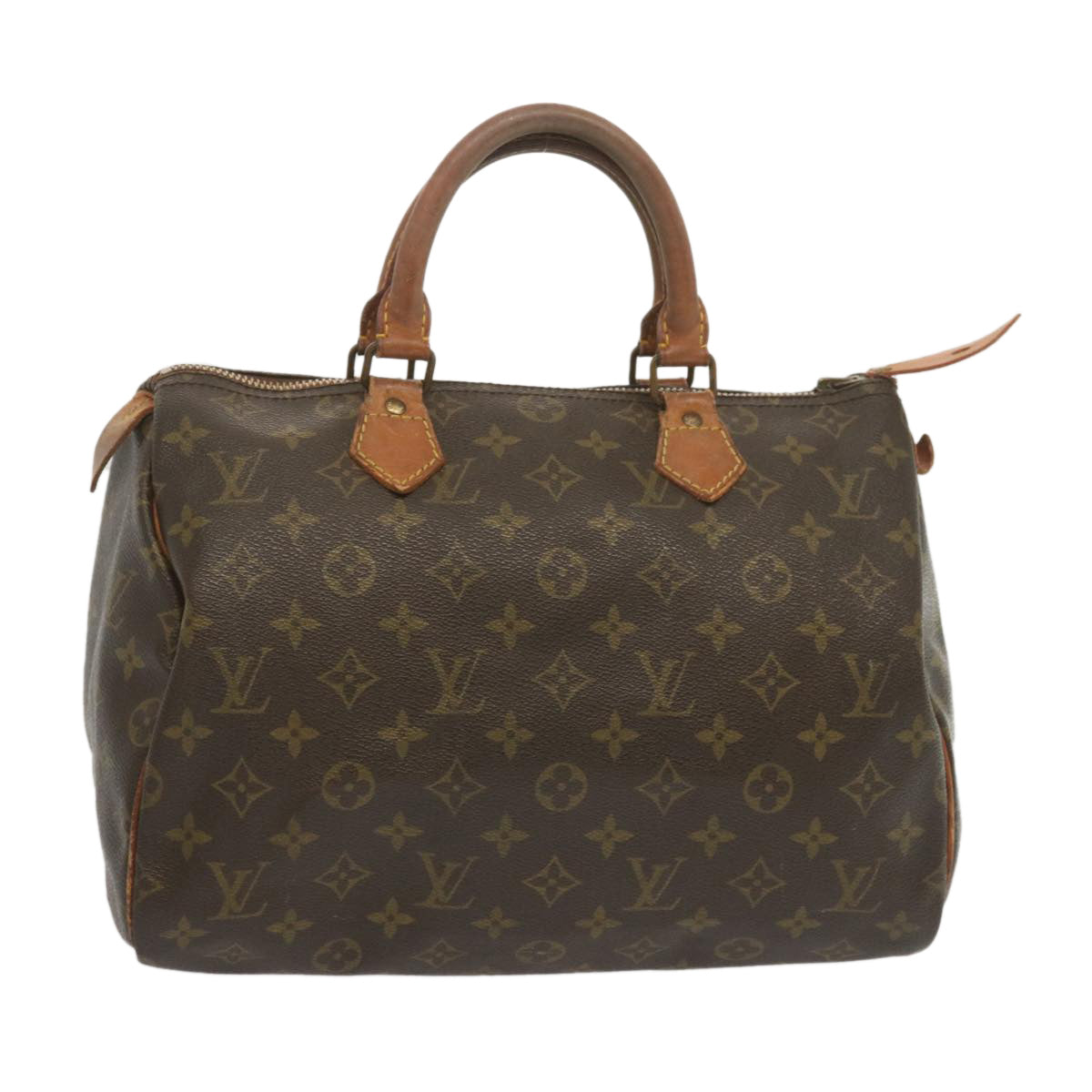 LOUIS VUITTON Monogram Speedy 30 Hand Bag M41526 LV 68955
