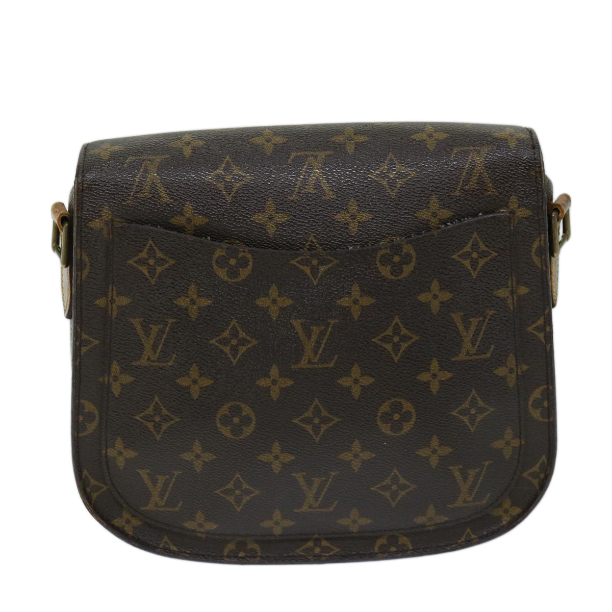 LOUIS VUITTON Monogram Saint Cloud GM Shoulder Bag M51242 LV 68992