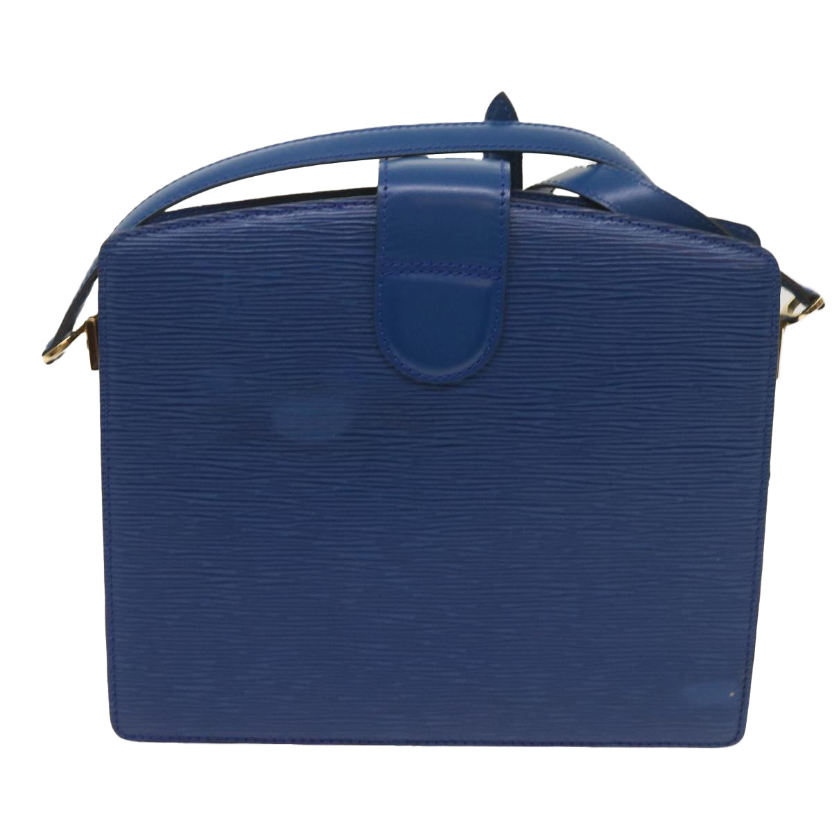 LOUIS VUITTON Epi Capuchin Shoulder Bag Blue M52345 LV 68995