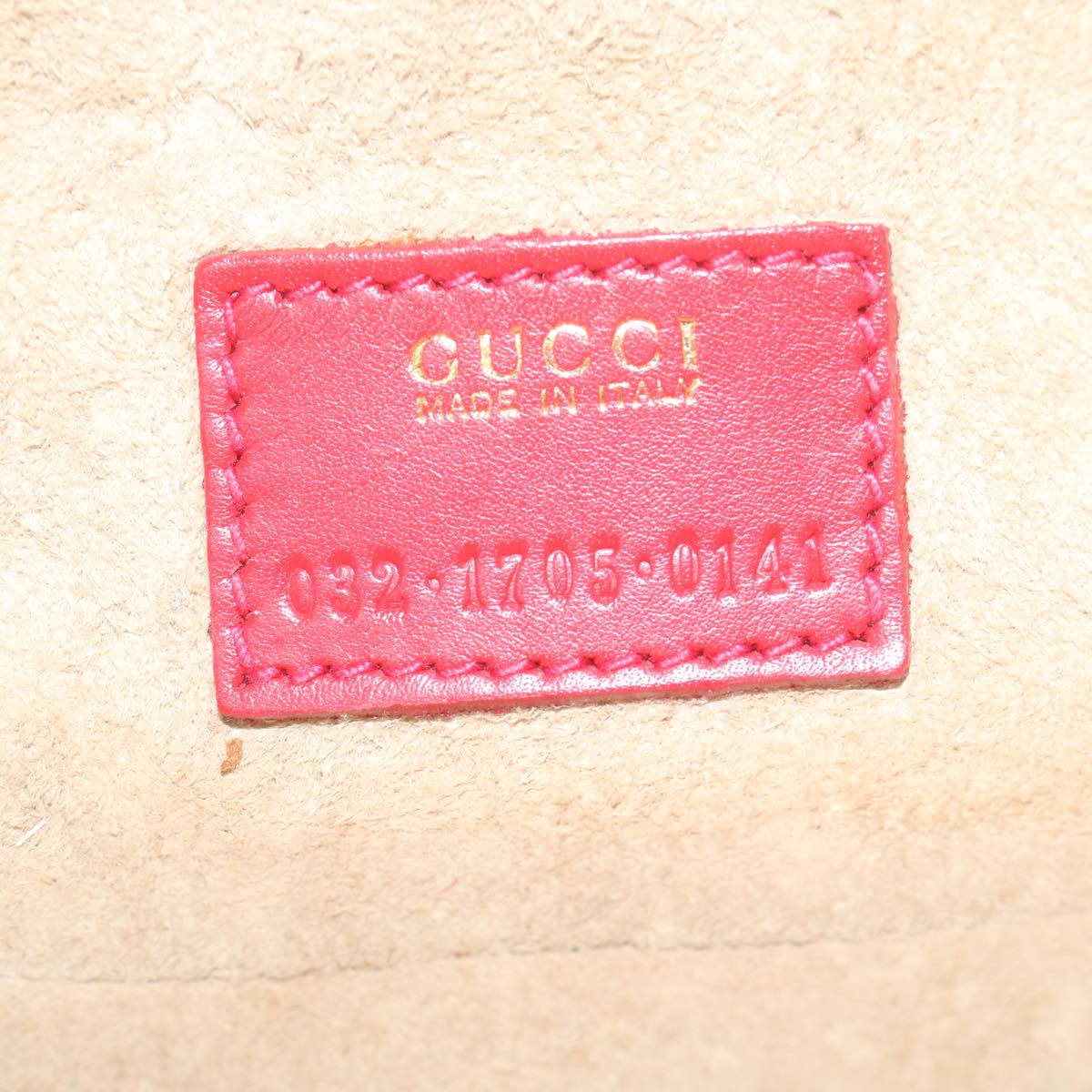 Gucci Vanity  Suede Clutch Bag ()