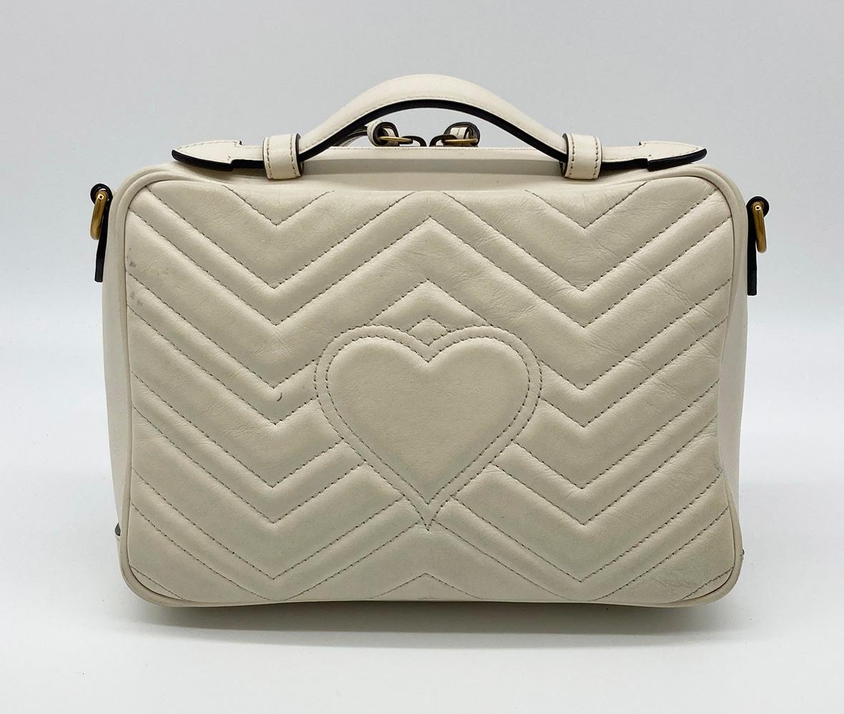Luxury Gucci Trending 2025 GG Marmont Matelasse Top Handle Flap Bag