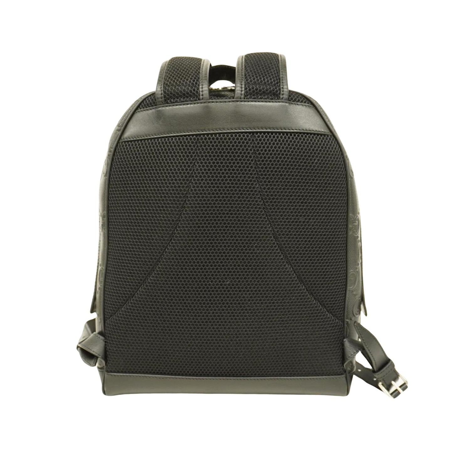 Luxury Gucci Trending 2025 Gg Embossé  Leather Backpack Bag ()