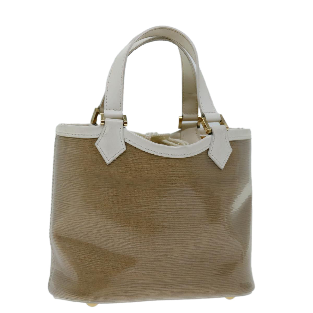 LOUIS VUITTON Epi Plage Mini Lagoon Bay Hand Bag Beige Sabre M92473 69019