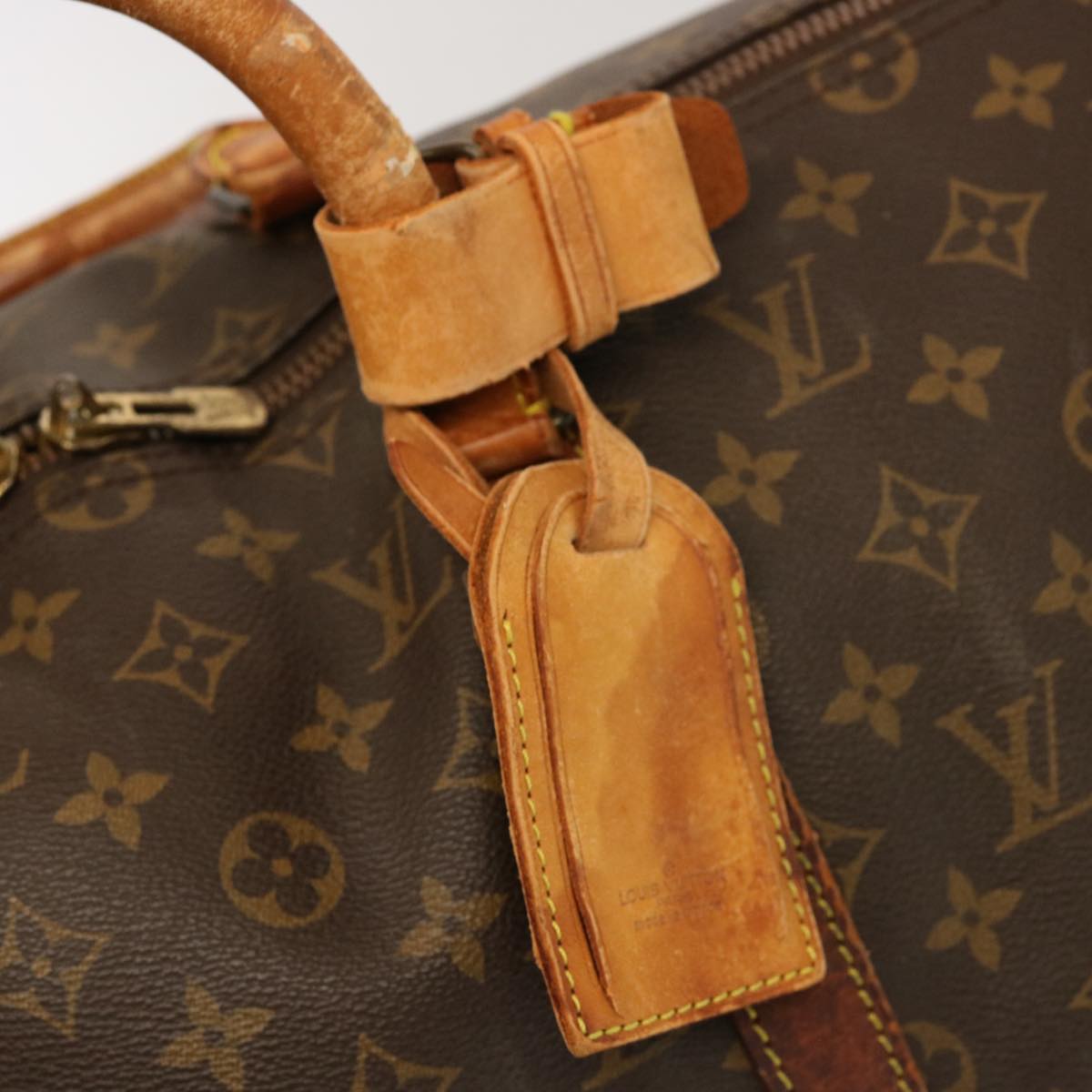 LOUIS VUITTON Monogram Keepall 50 Boston Bag M41426 LV 69034