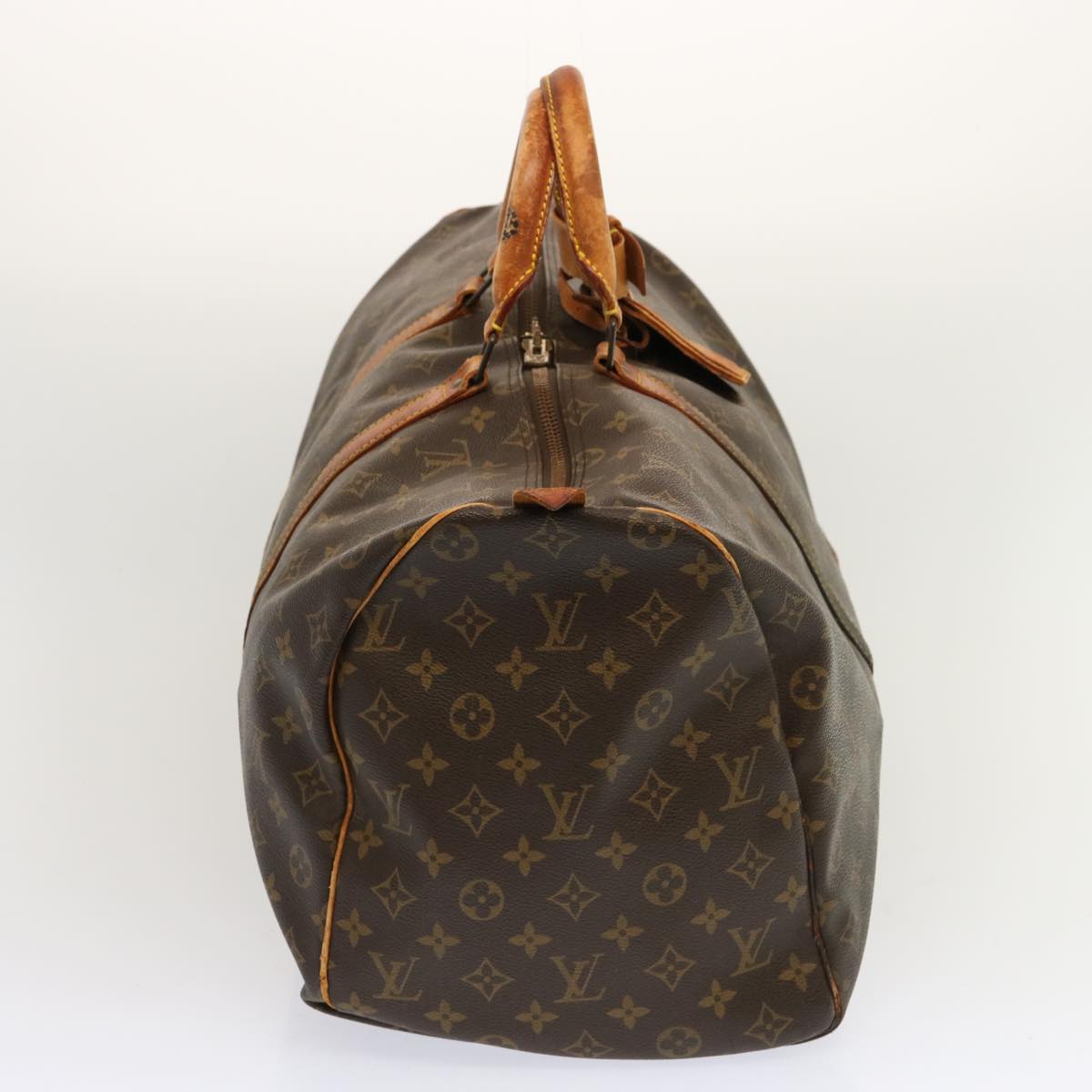 LOUIS VUITTON Monogram Keepall 50 Boston Bag M41426 LV 69034