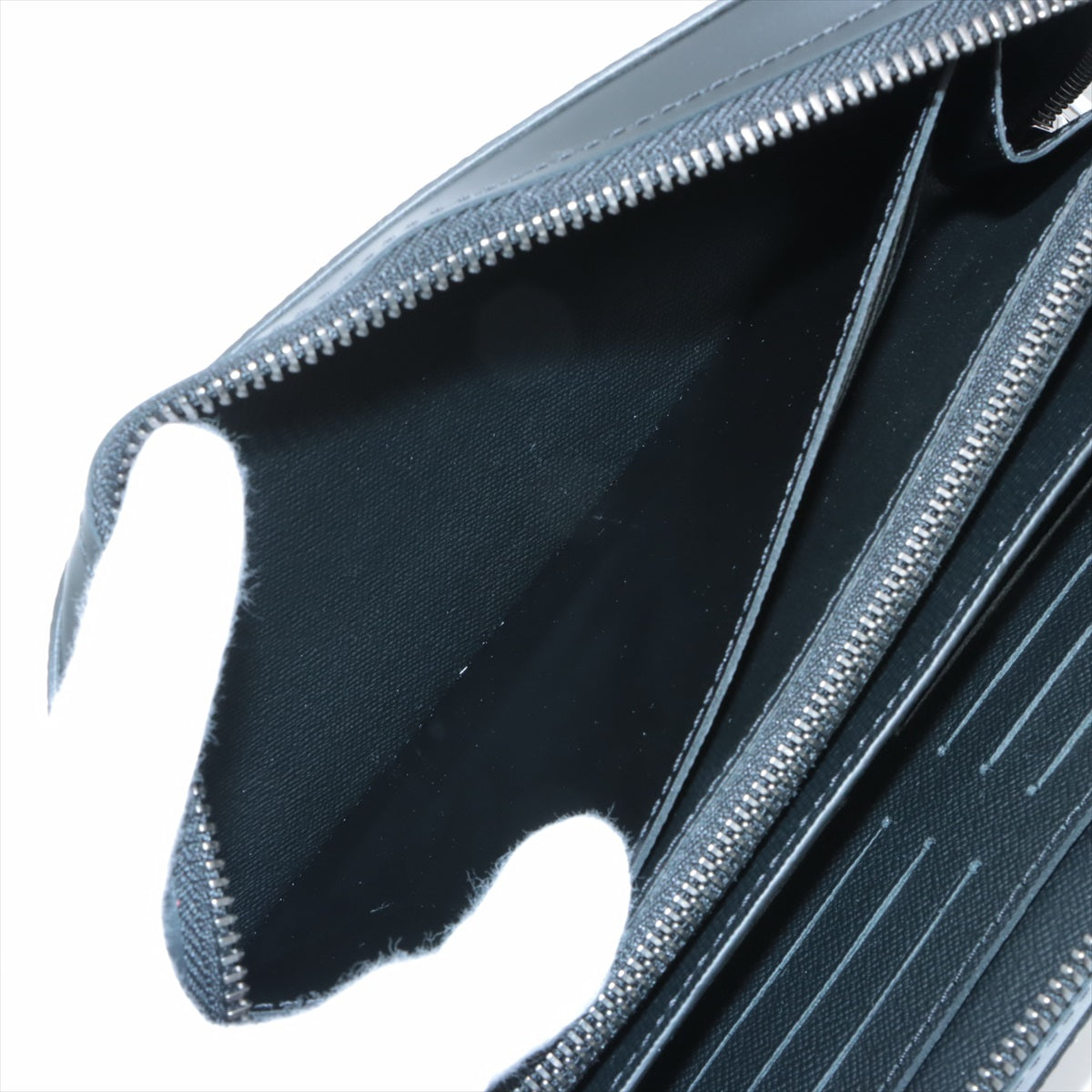 Louis Vuitton monogram zipper XL M61698 black round zipper wallet  reaction    store
