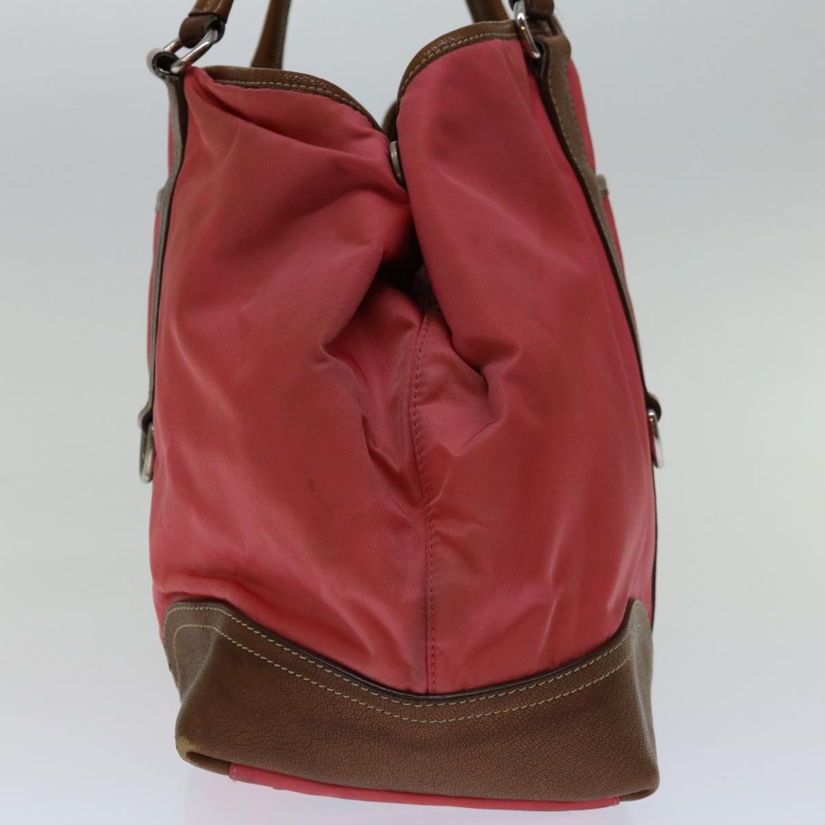 Luxury PradaTote Bag Nylon Pink 69054