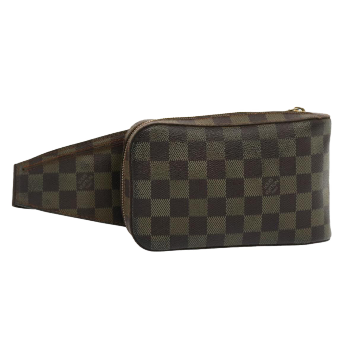 LOUIS VUITTON Damier Ebene Geronimos Shoulder Bag N51994 LV 69068