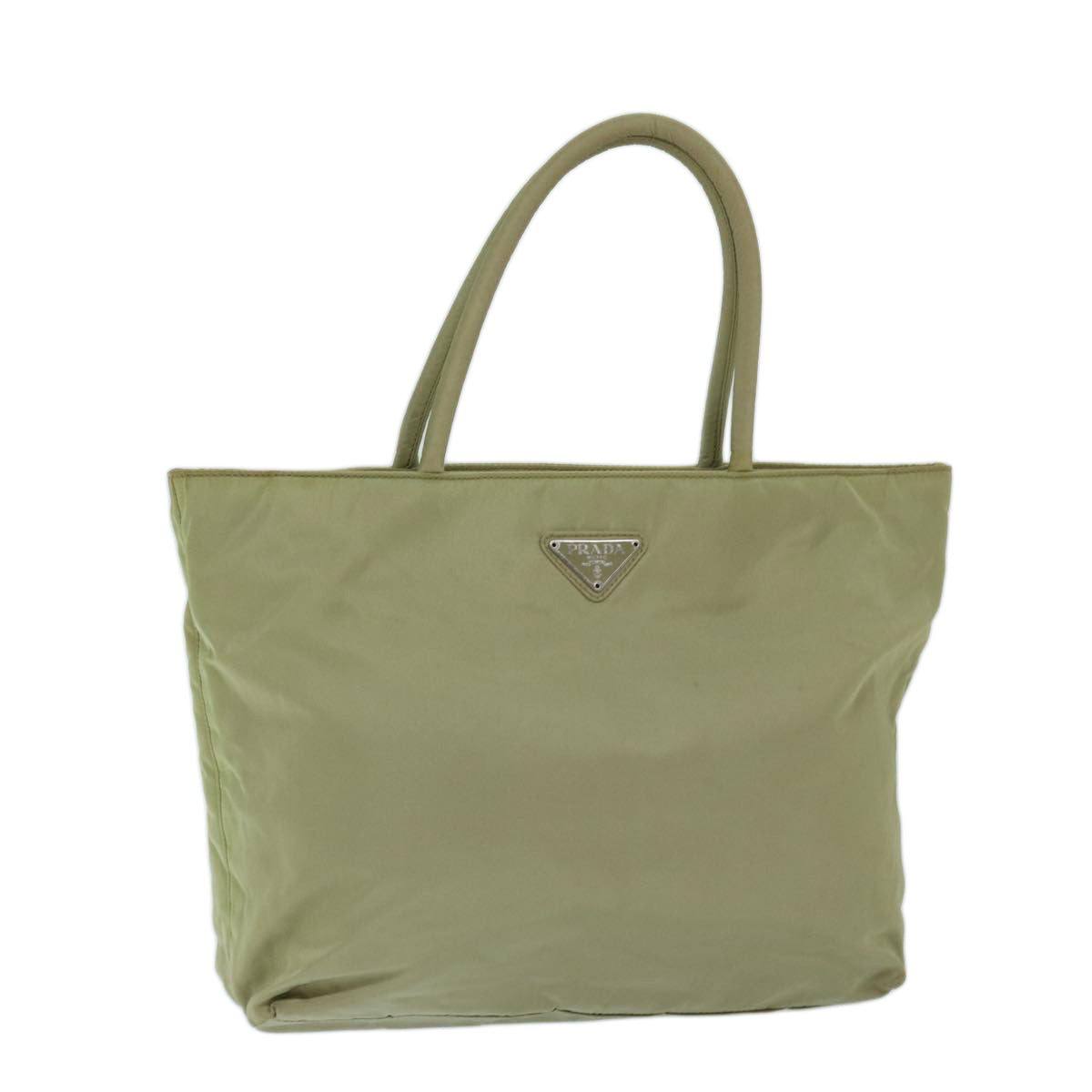 Luxury PradaHand Bag Nylon Beige 69076