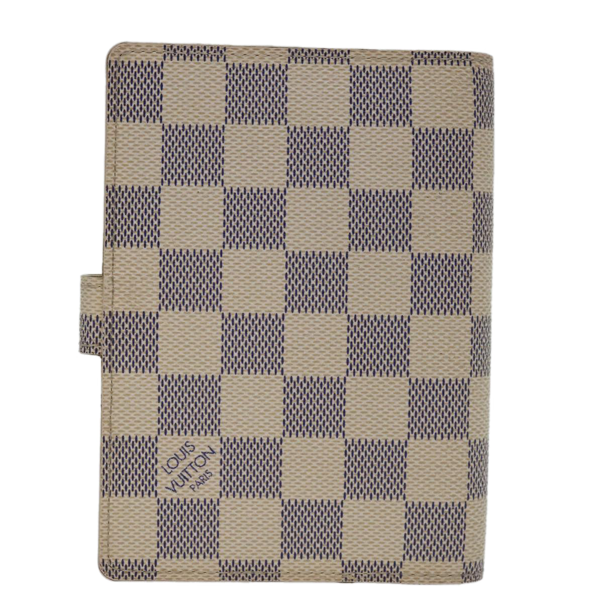 LOUIS VUITTON Damier Azur Agenda PM Day Planner Cover R20706 LV 69086