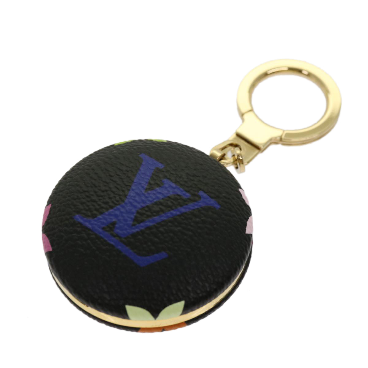 LOUIS VUITTON Multicolor Canvas Astropill Key Holder Black M51912 69095SA