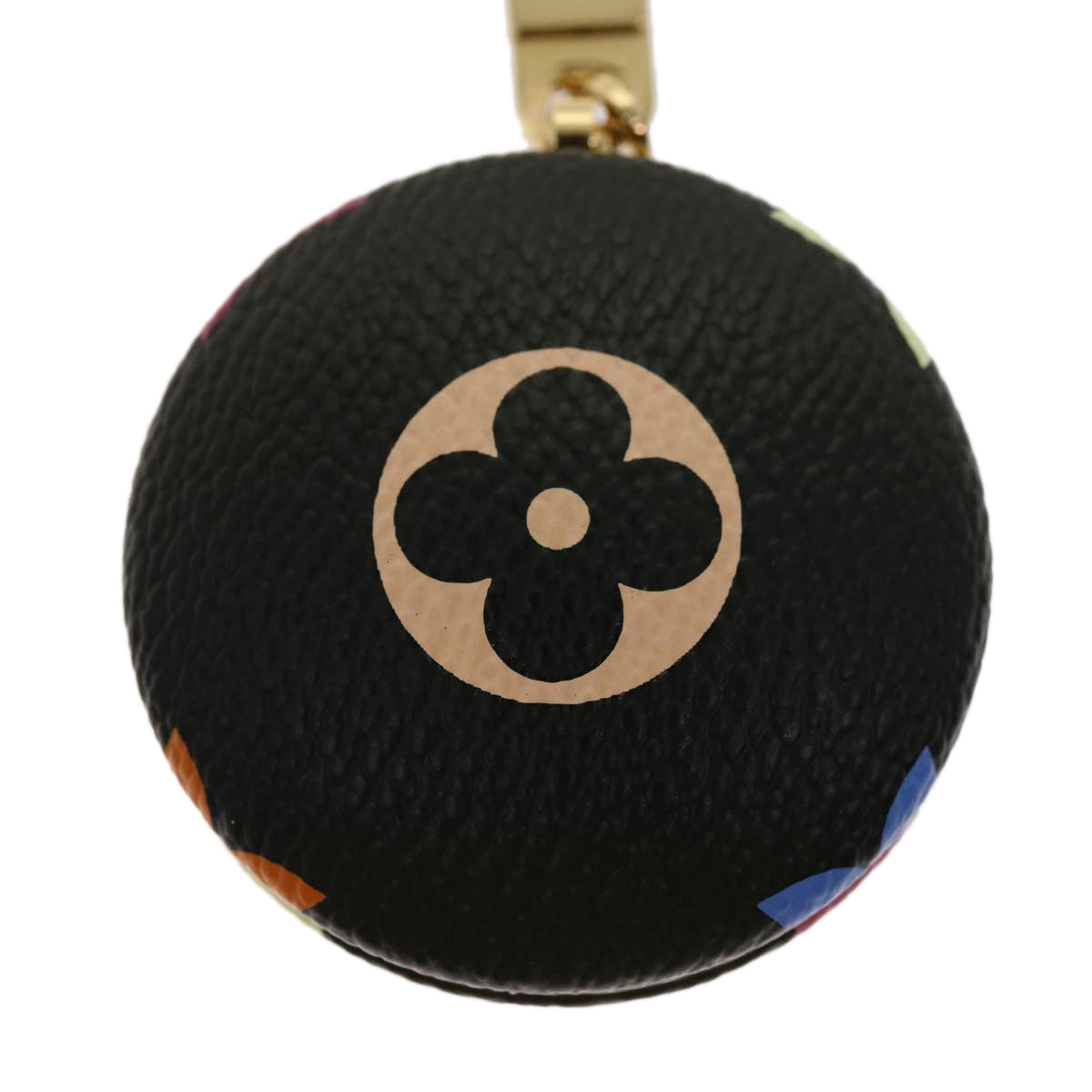LOUIS VUITTON Multicolor Canvas Astropill Key Holder Black M51912 69095SA