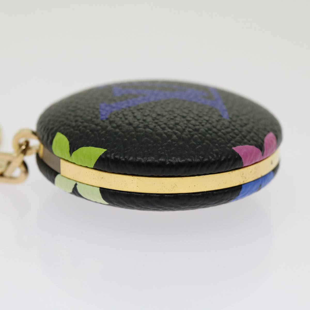 LOUIS VUITTON Multicolor Canvas Astropill Key Holder Black M51912 69095SA