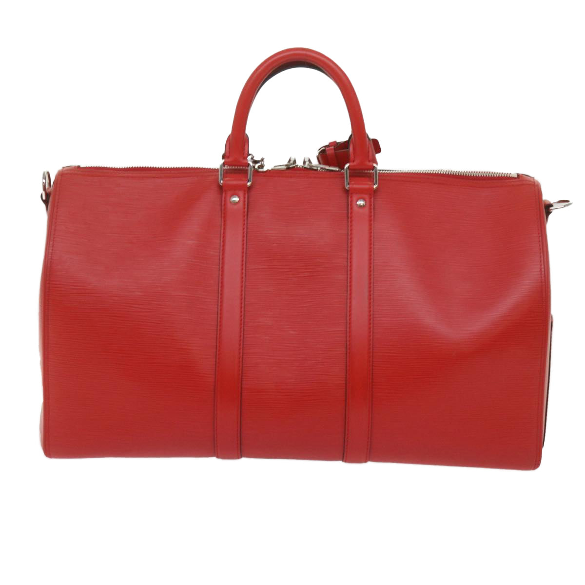 LOUIS VUITTON Epi Supreme Keepall Bandouliere 45 Bag Red M53419 LV 69102S