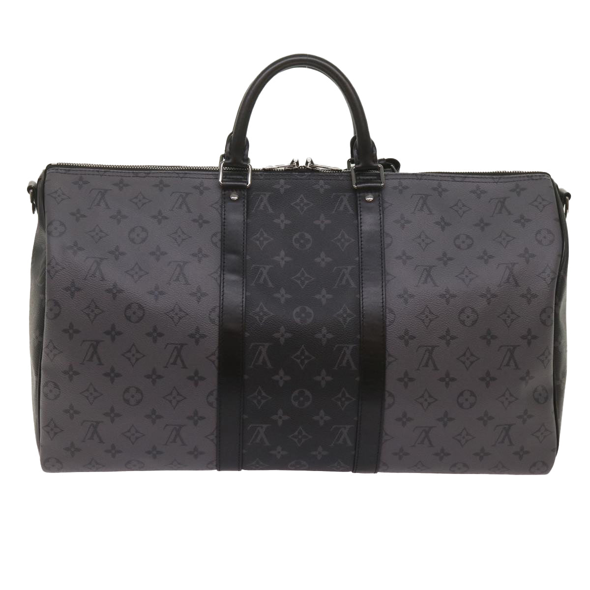 LOUIS VUITTON Eclipse Reverse Keepall Bandouliere 50 Bag M45392 LV 69120A
