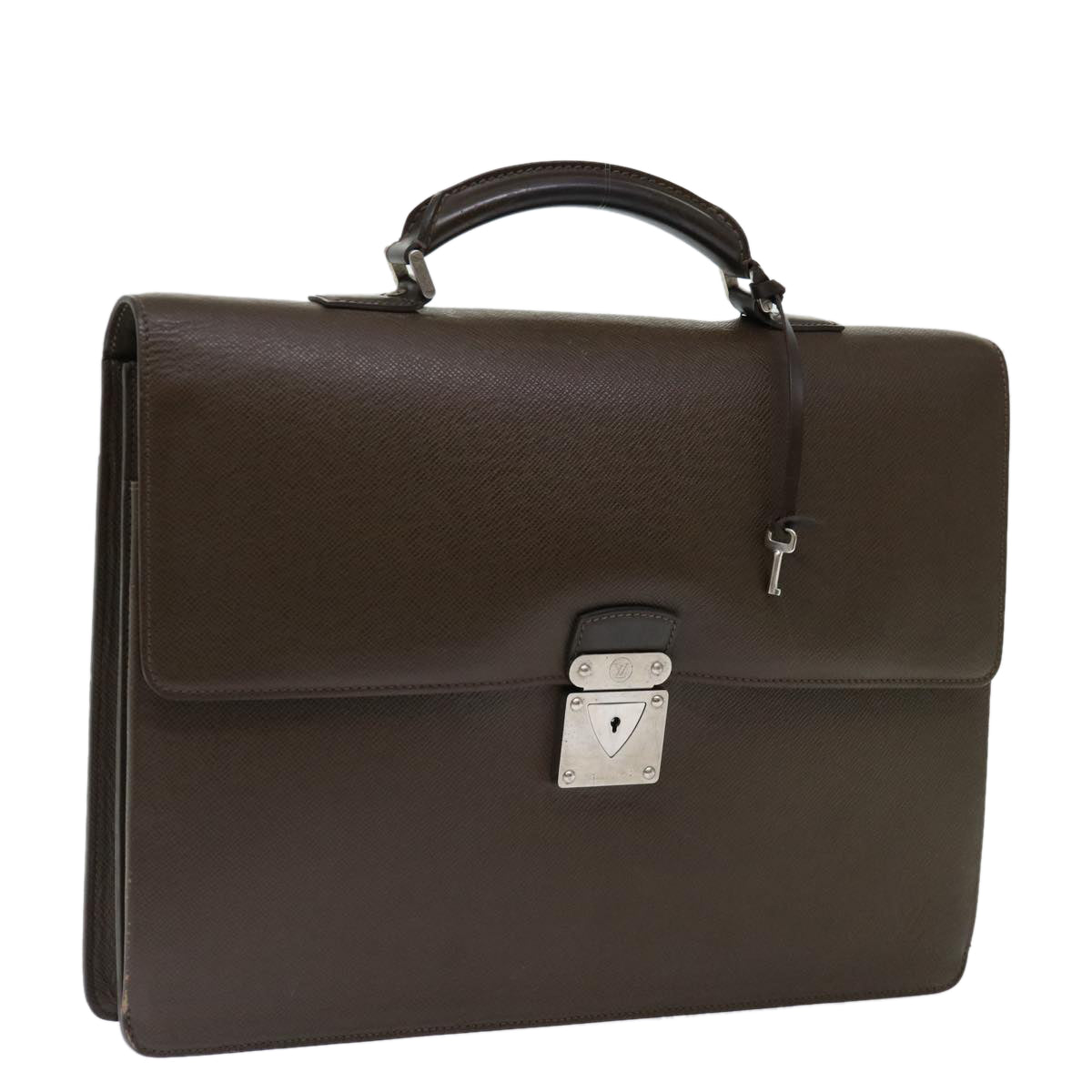 LOUIS VUITTON Taiga Robusto 1 Business Bag Grizzly M31058 LV 69123