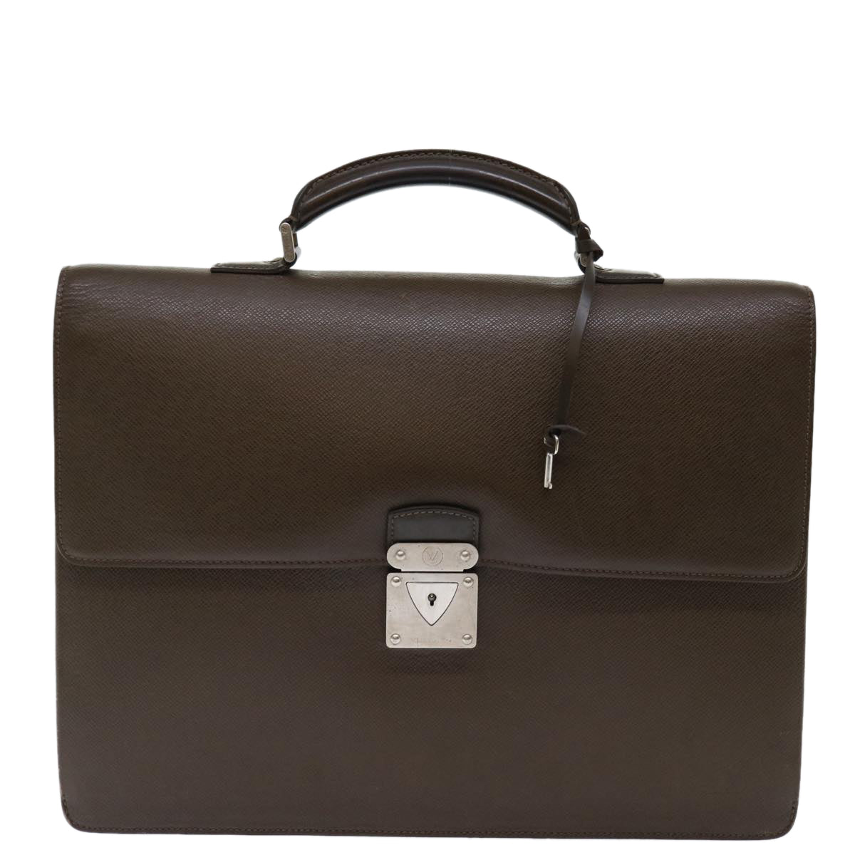 LOUIS VUITTON Taiga Robusto 1 Business Bag Grizzly M31058 LV 69123