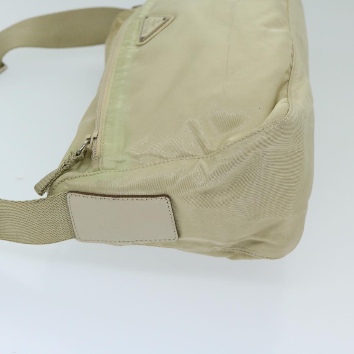 Luxury PradaShoulder Bag Nylon Beige 69153