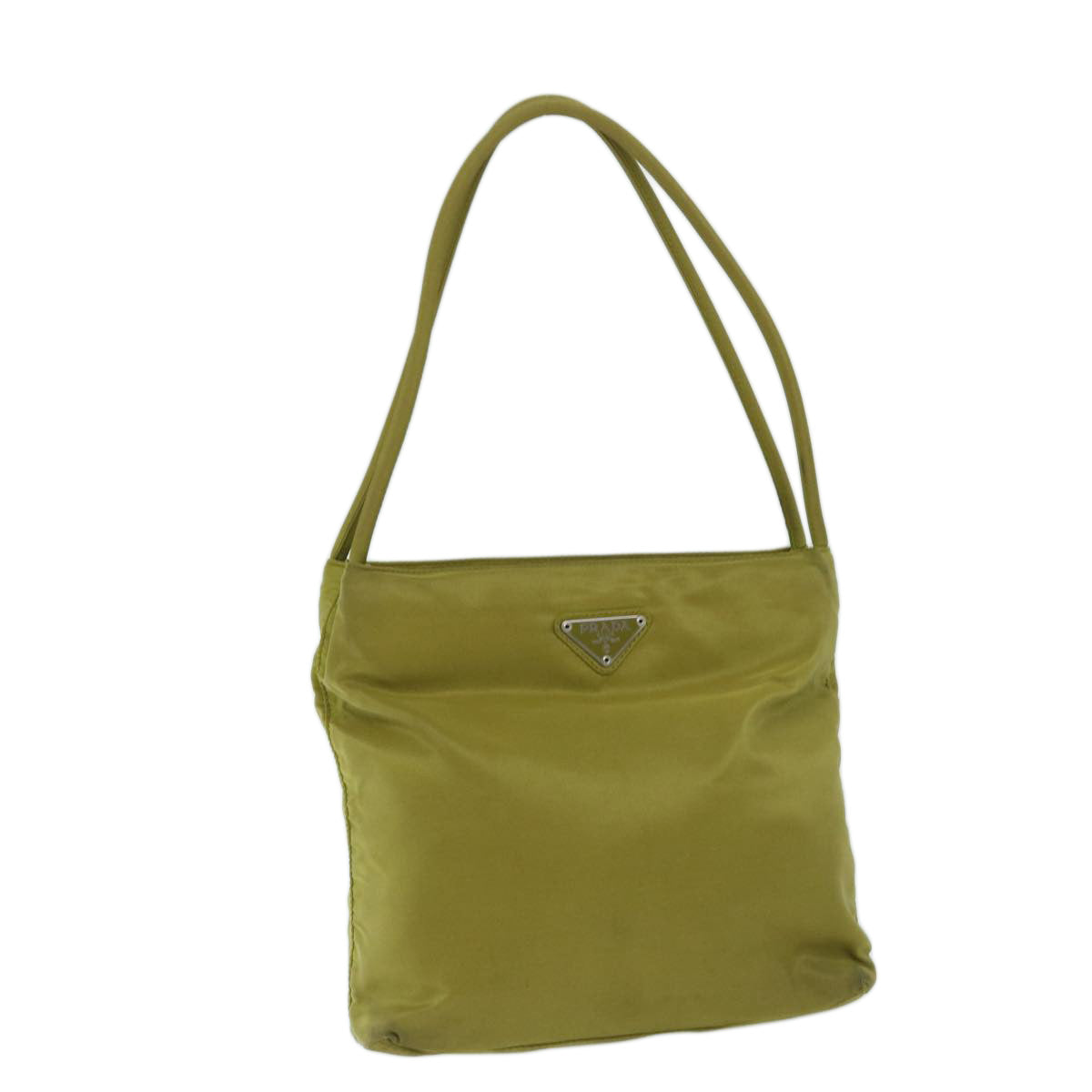 Luxury PradaShoulder Bag Nylon Khaki 69199