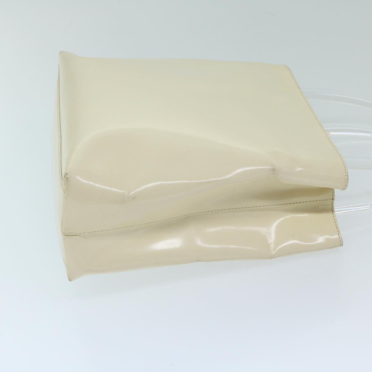 Luxury PradaHand Bag Enamel White 69200