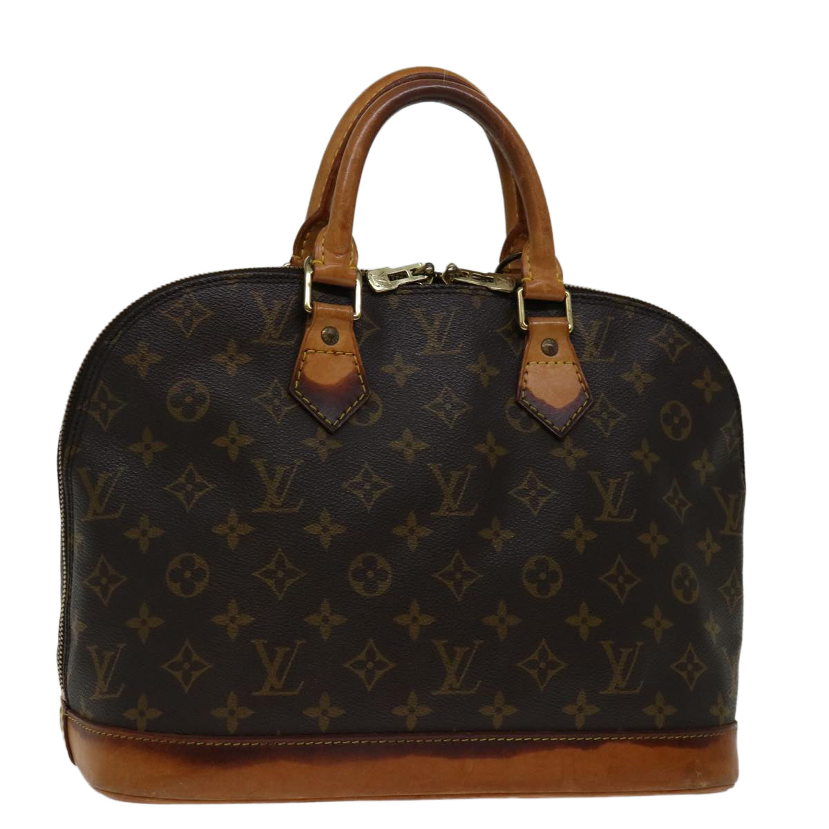 LOUIS VUITTON Monogram Alma Hand Bag M51130 LV 69210