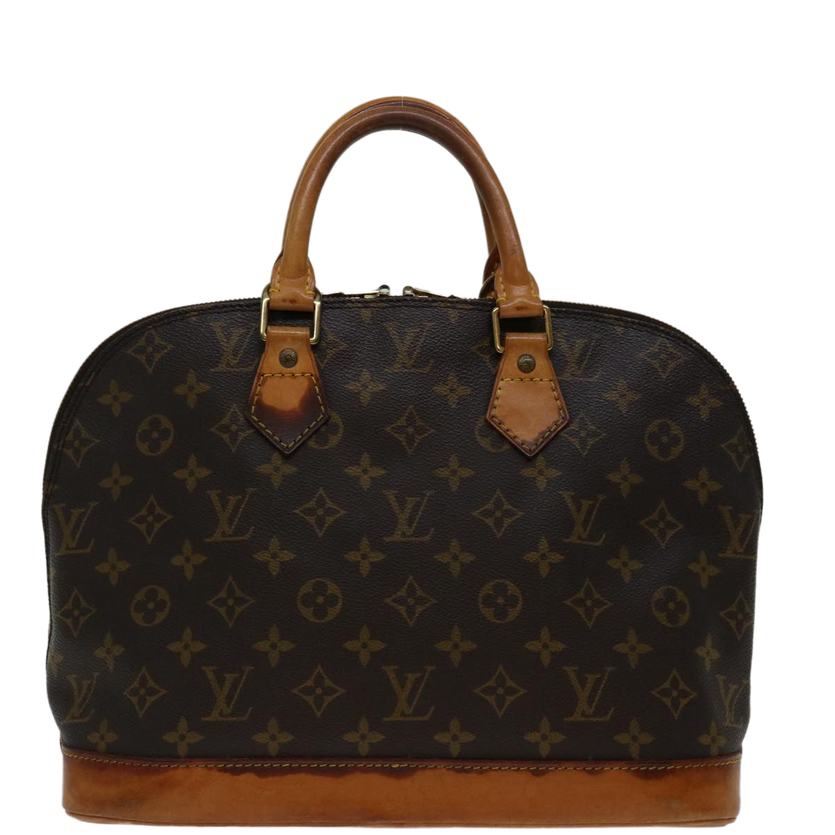 LOUIS VUITTON Monogram Alma Hand Bag M51130 LV 69210