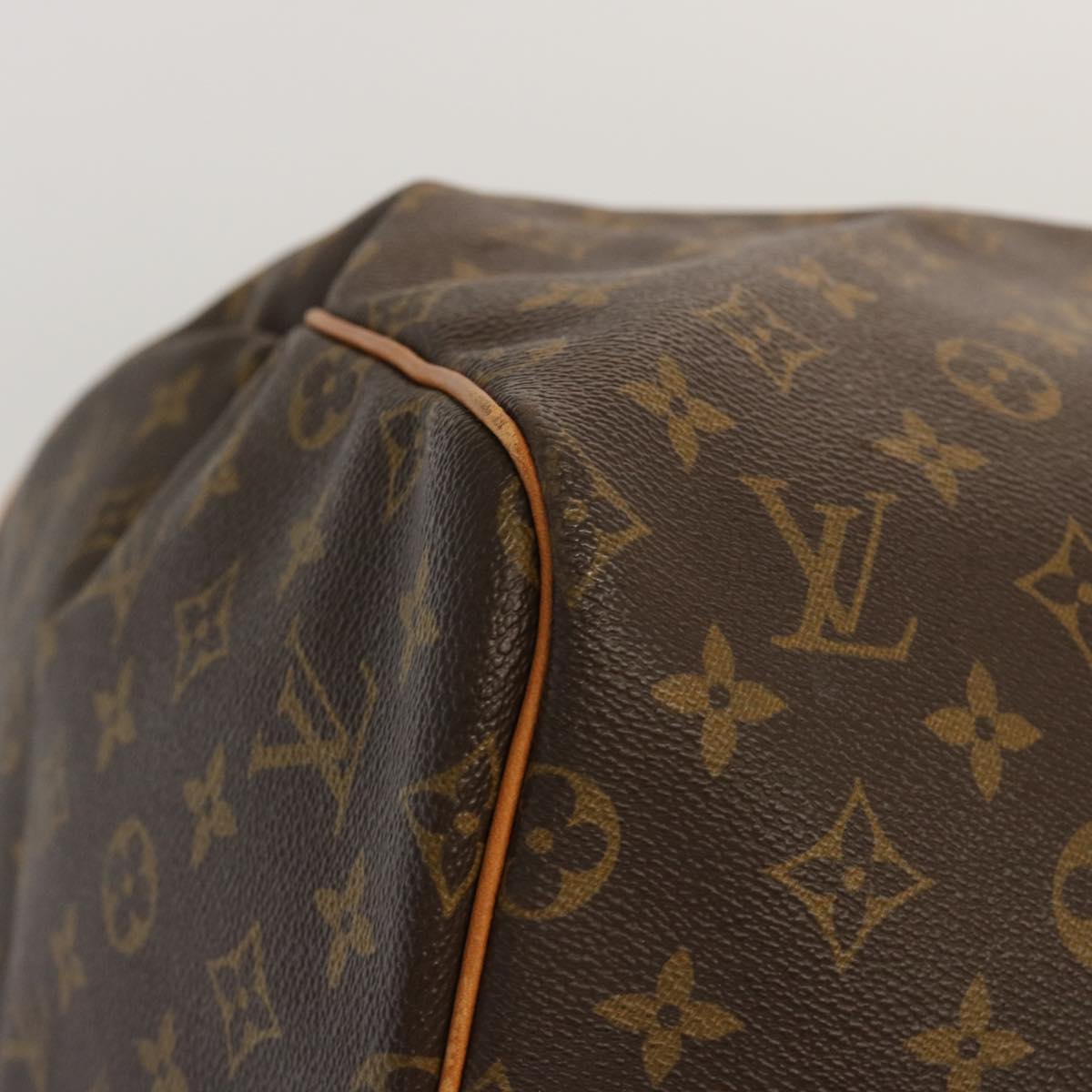LOUIS VUITTON Monogram Keepall 55 Boston Bag M41424 LV 69228