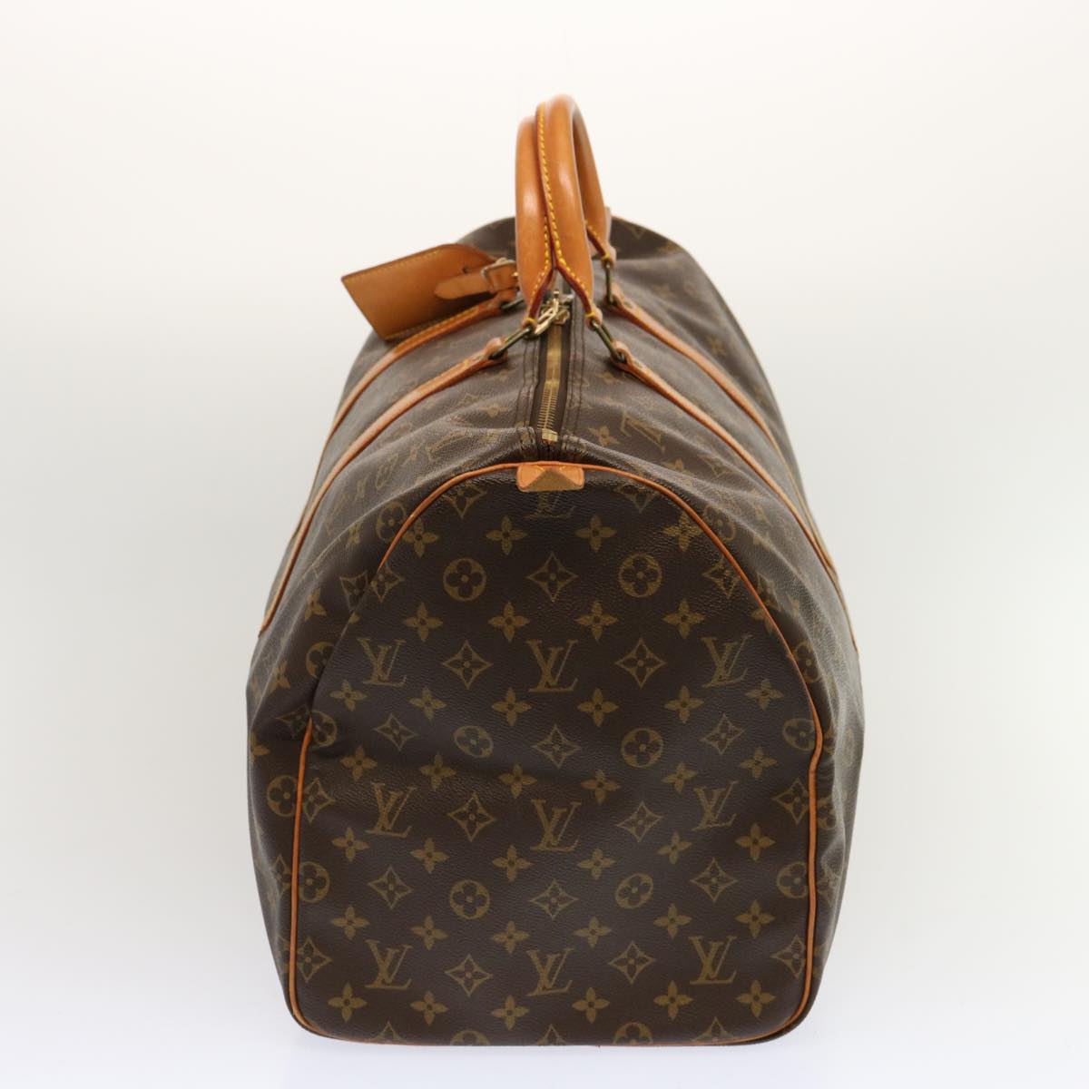 LOUIS VUITTON Monogram Keepall 55 Boston Bag M41424 LV 69228