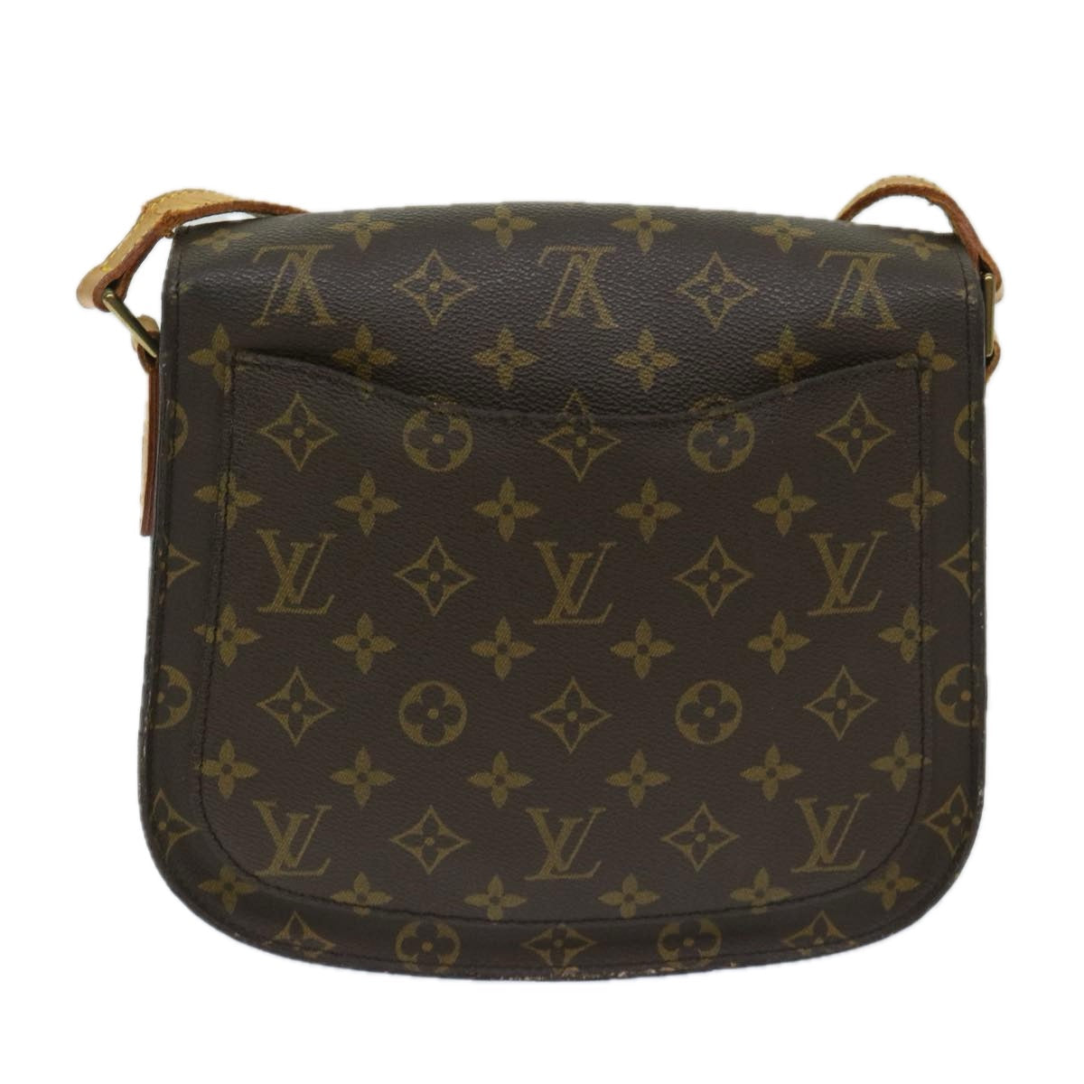 LOUIS VUITTON Monogram Saint Cloud GM Shoulder Bag M51242 LV 69245