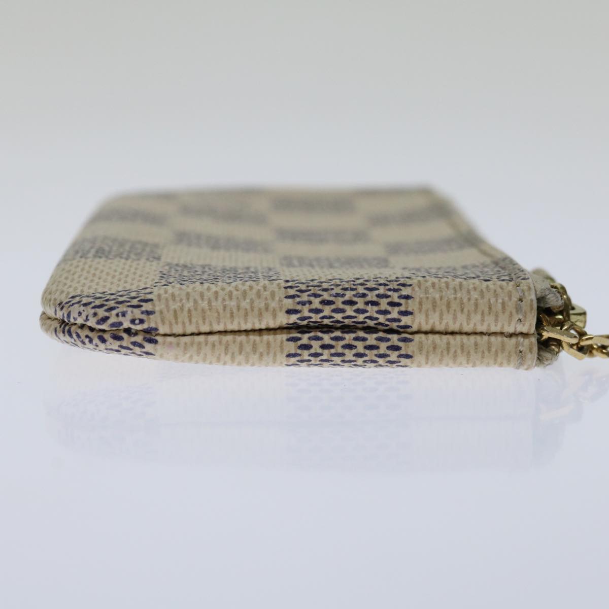 LOUIS VUITTON Damier Azur Pochette Cles Coin Purse N62659 LV 69263