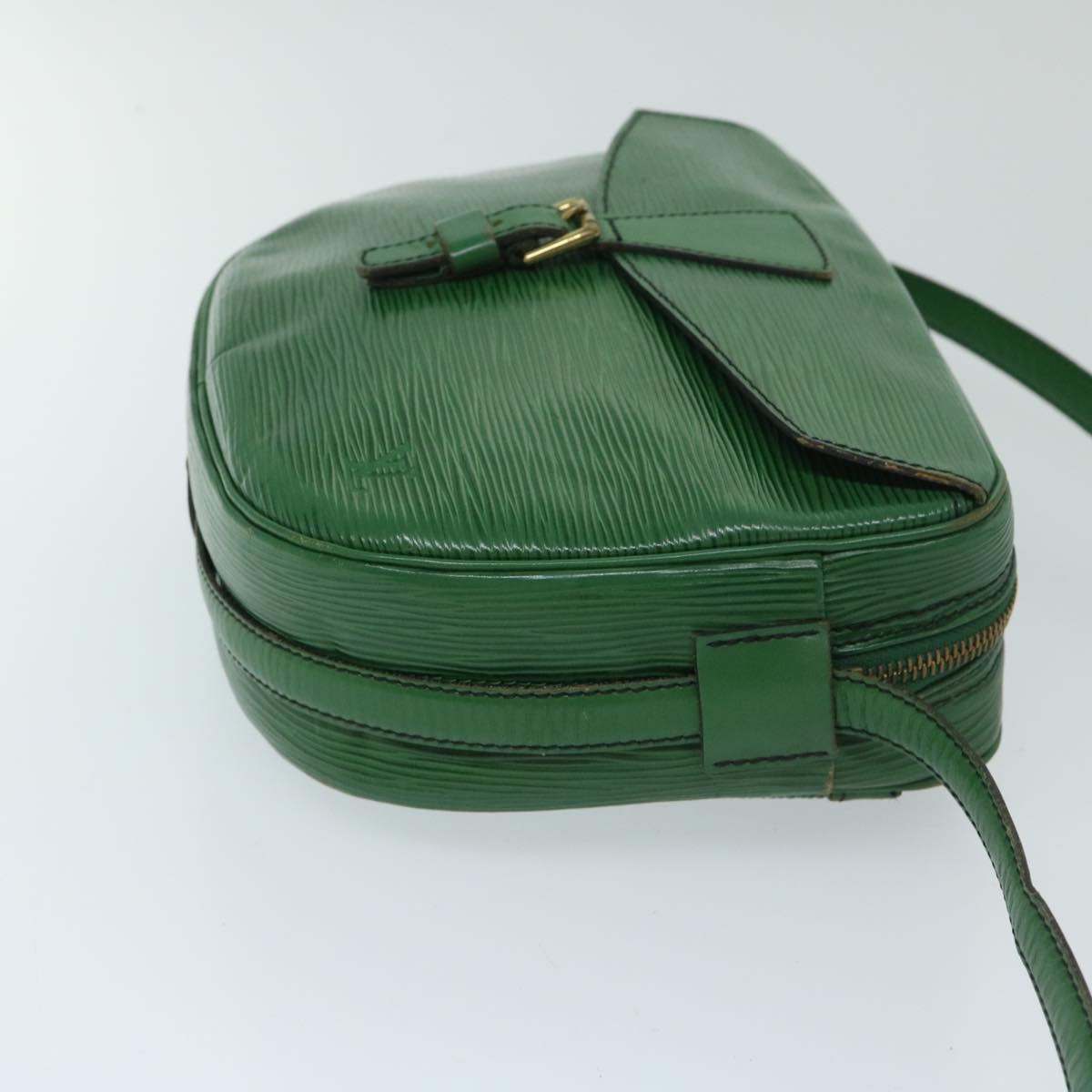 LOUIS VUITTON Epi Jeune Fille MM Shoulder Bag Green M52154 LV 69277