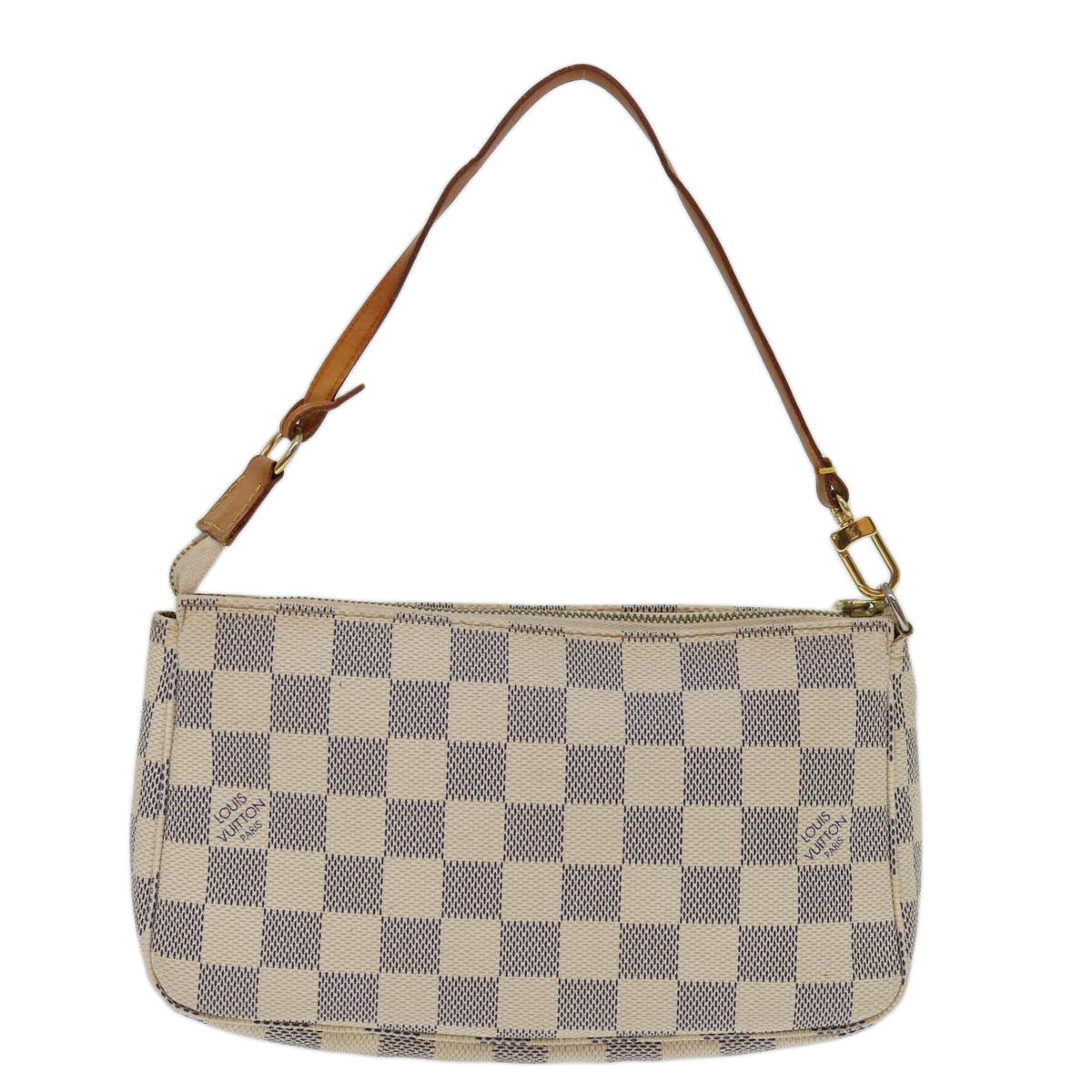 LOUIS VUITTON Damier Azur Pochette Accessoires Pouch N51986 LV 69282