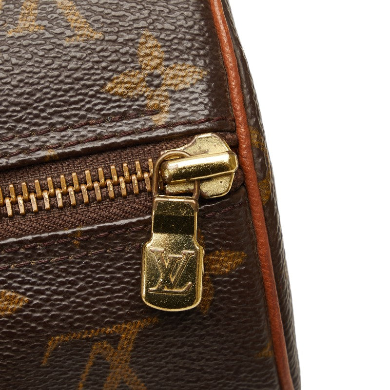 Louis Vuitton Monogram Papillon 26  Shoulder Bag M51386 Brown PVC Leather  Louis Vuitton