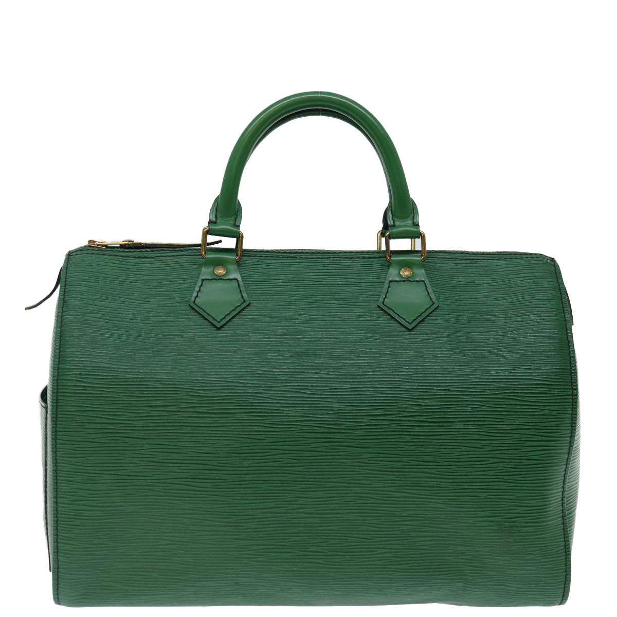 LOUIS VUITTON Epi Speedy 30 Hand Bag Borneo Green M43004 LV 69300