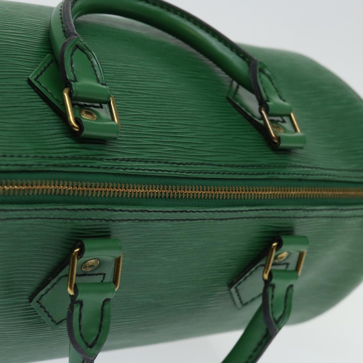 LOUIS VUITTON Epi Speedy 30 Hand Bag Borneo Green M43004 LV 69300