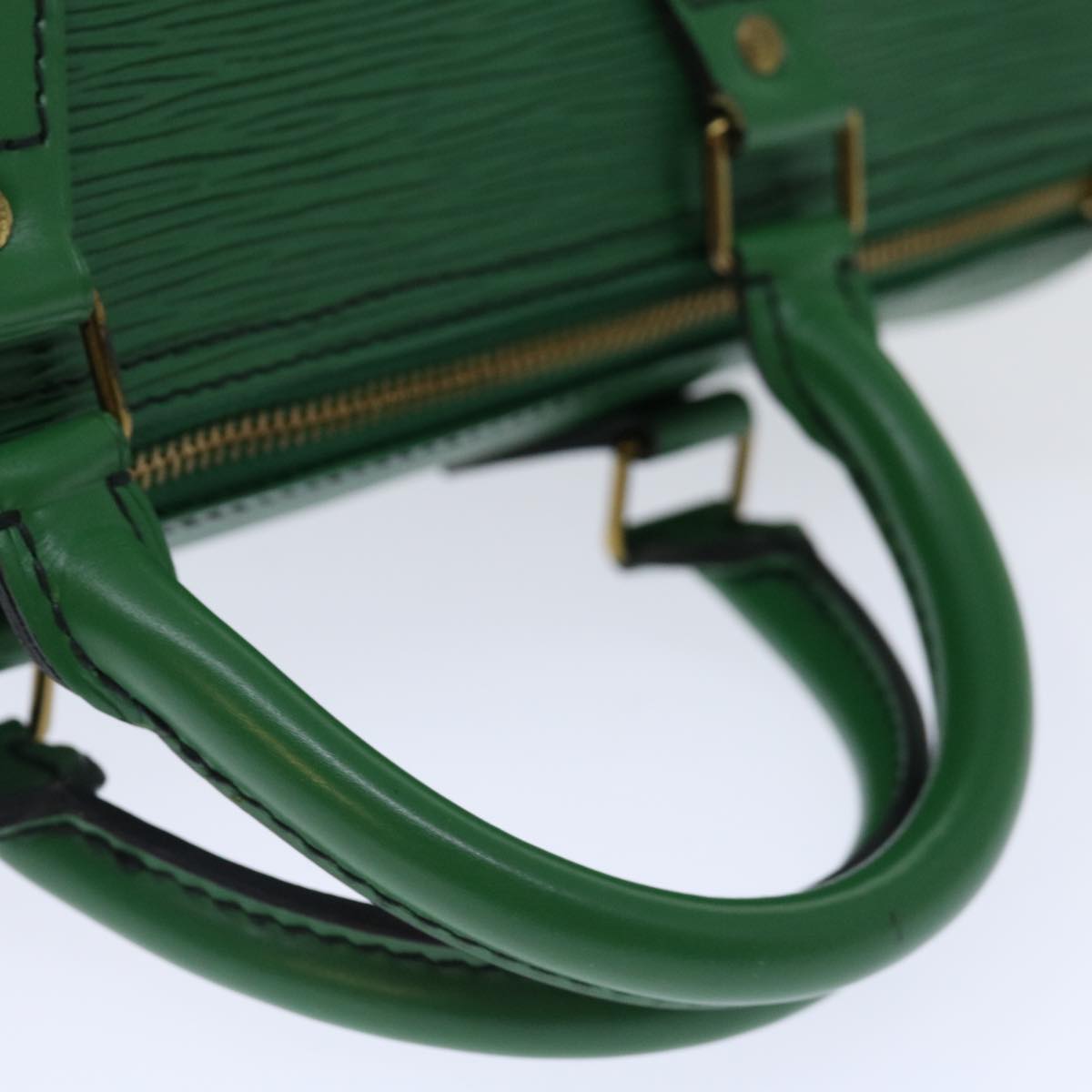 LOUIS VUITTON Epi Speedy 30 Hand Bag Borneo Green M43004 LV 69300