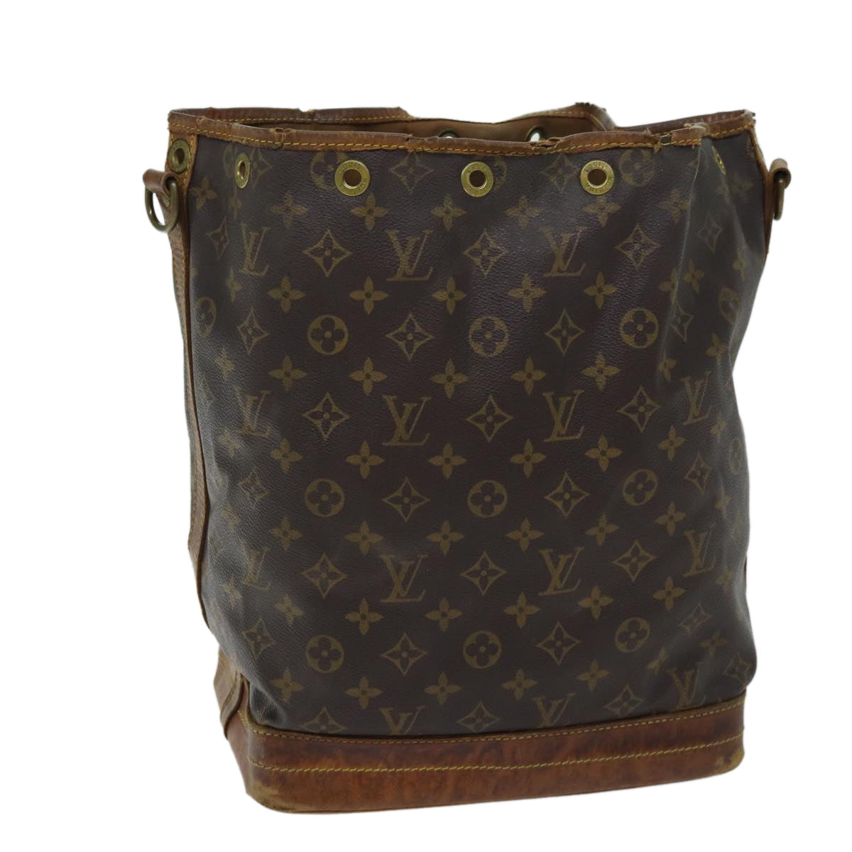 LOUIS VUITTON Monogram Noe Shoulder Bag M42224 LV 69307