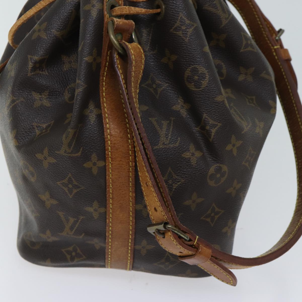 LOUIS VUITTON Monogram Petit Noe Shoulder Bag M42226 LV 69308