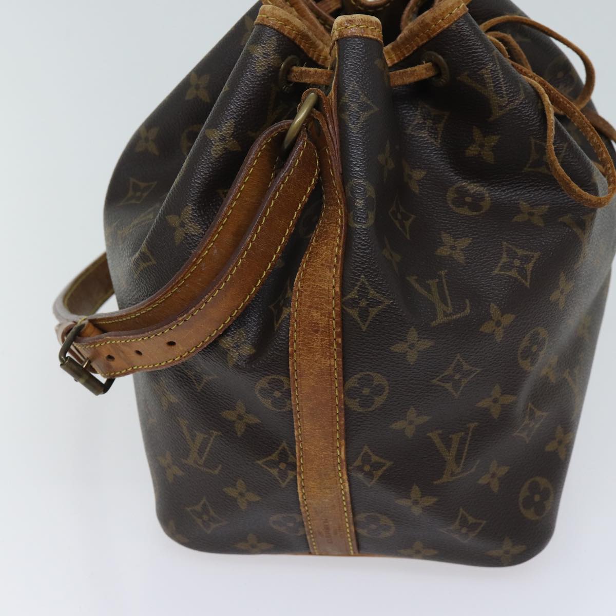 LOUIS VUITTON Monogram Petit Noe Shoulder Bag M42226 LV 69308