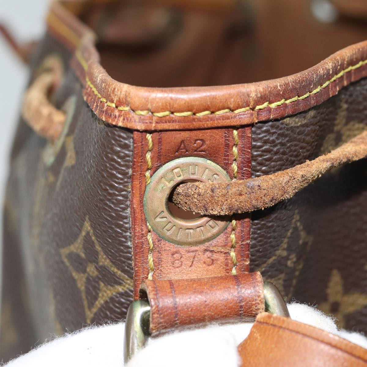 LOUIS VUITTON Monogram Petit Noe Shoulder Bag M42226 LV 69309