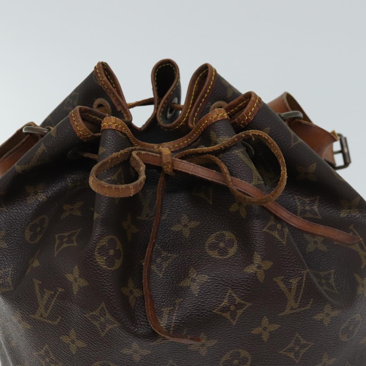 LOUIS VUITTON Monogram Petit Noe Shoulder Bag M42226 LV 69309