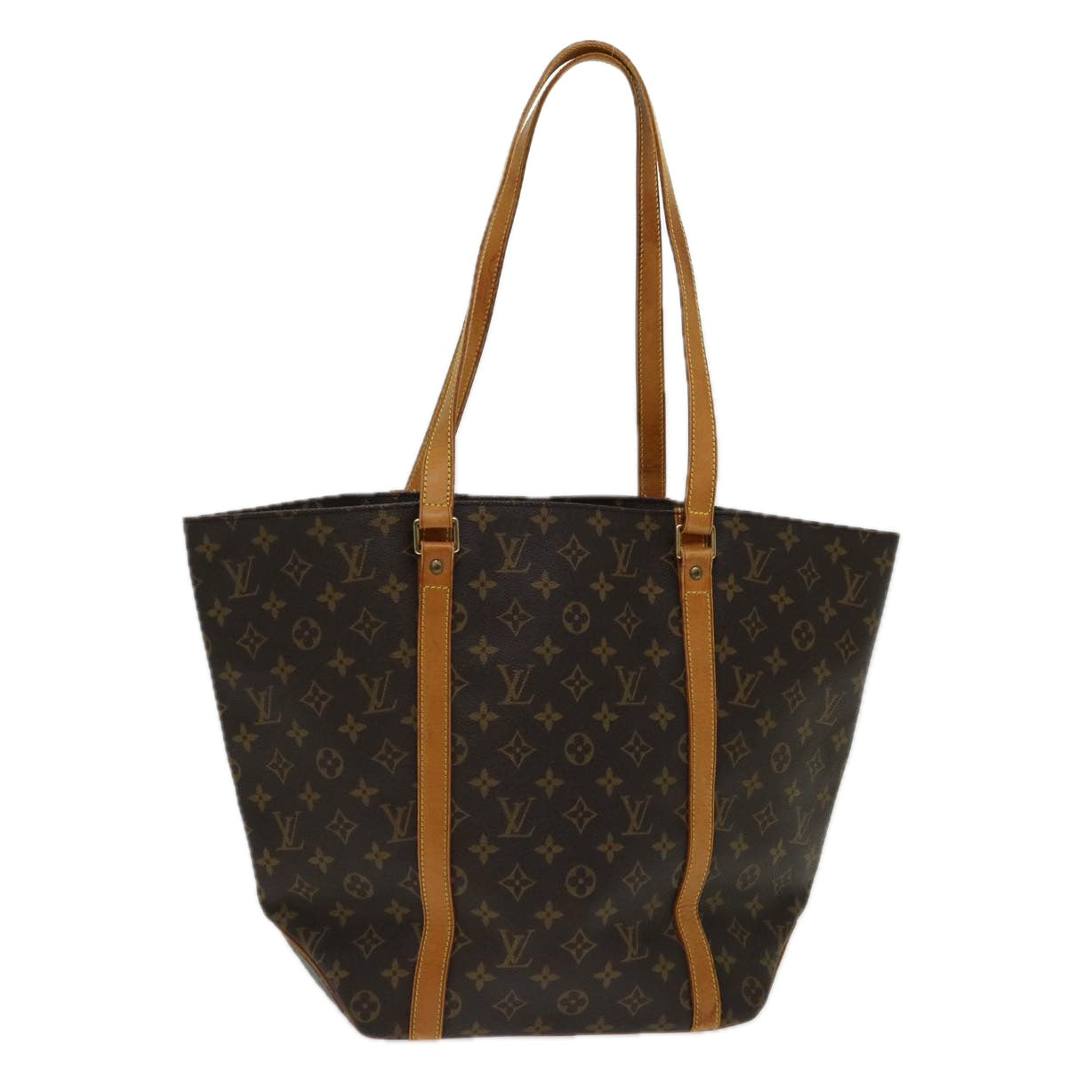 LOUIS VUITTON Monogram Sac Shopping Tote Bag M51108 LV 69332