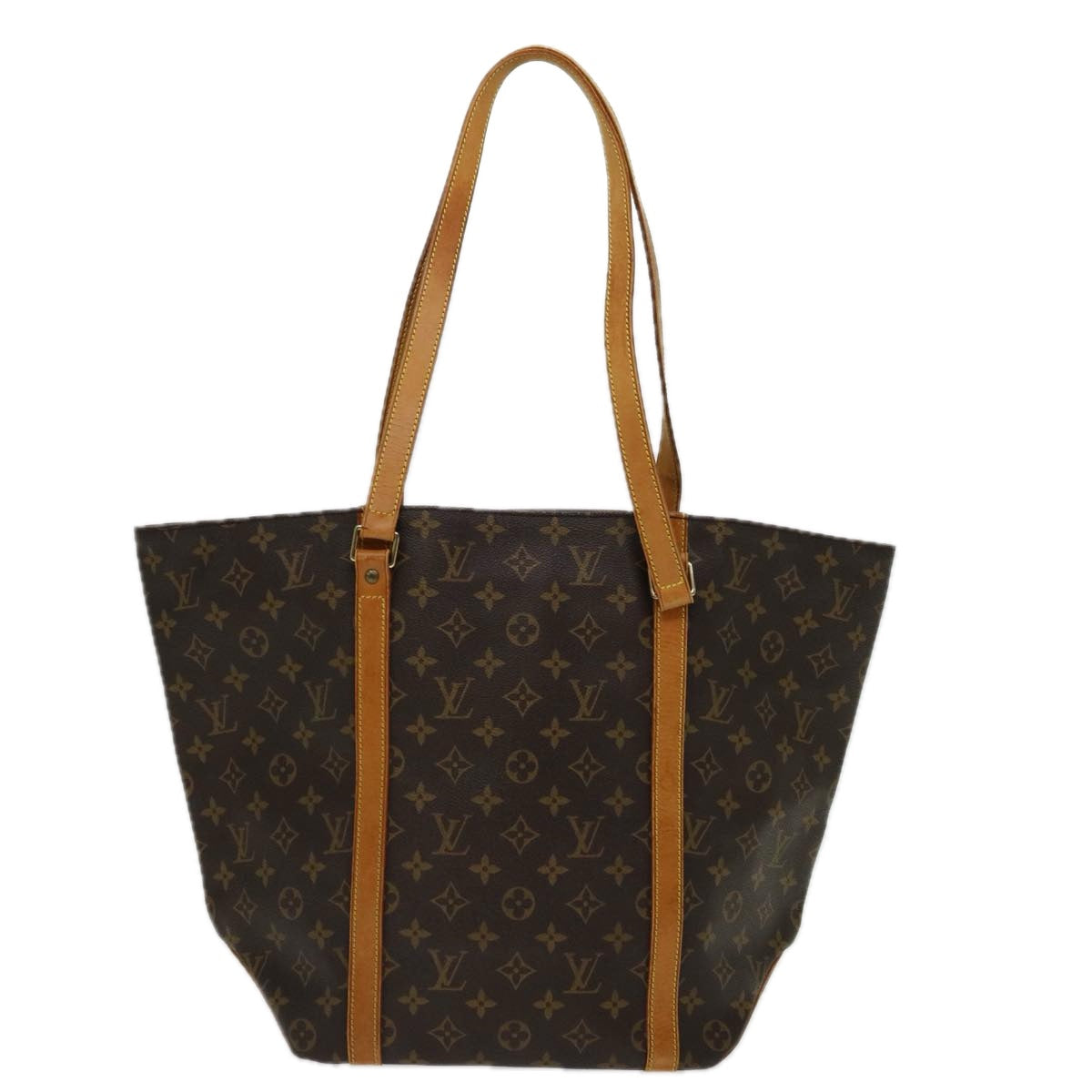 LOUIS VUITTON Monogram Sac Shopping Tote Bag M51108 LV 69332
