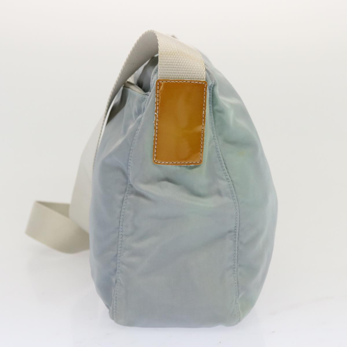 Luxury PradaShoulder Bag Nylon Light Blue 69346