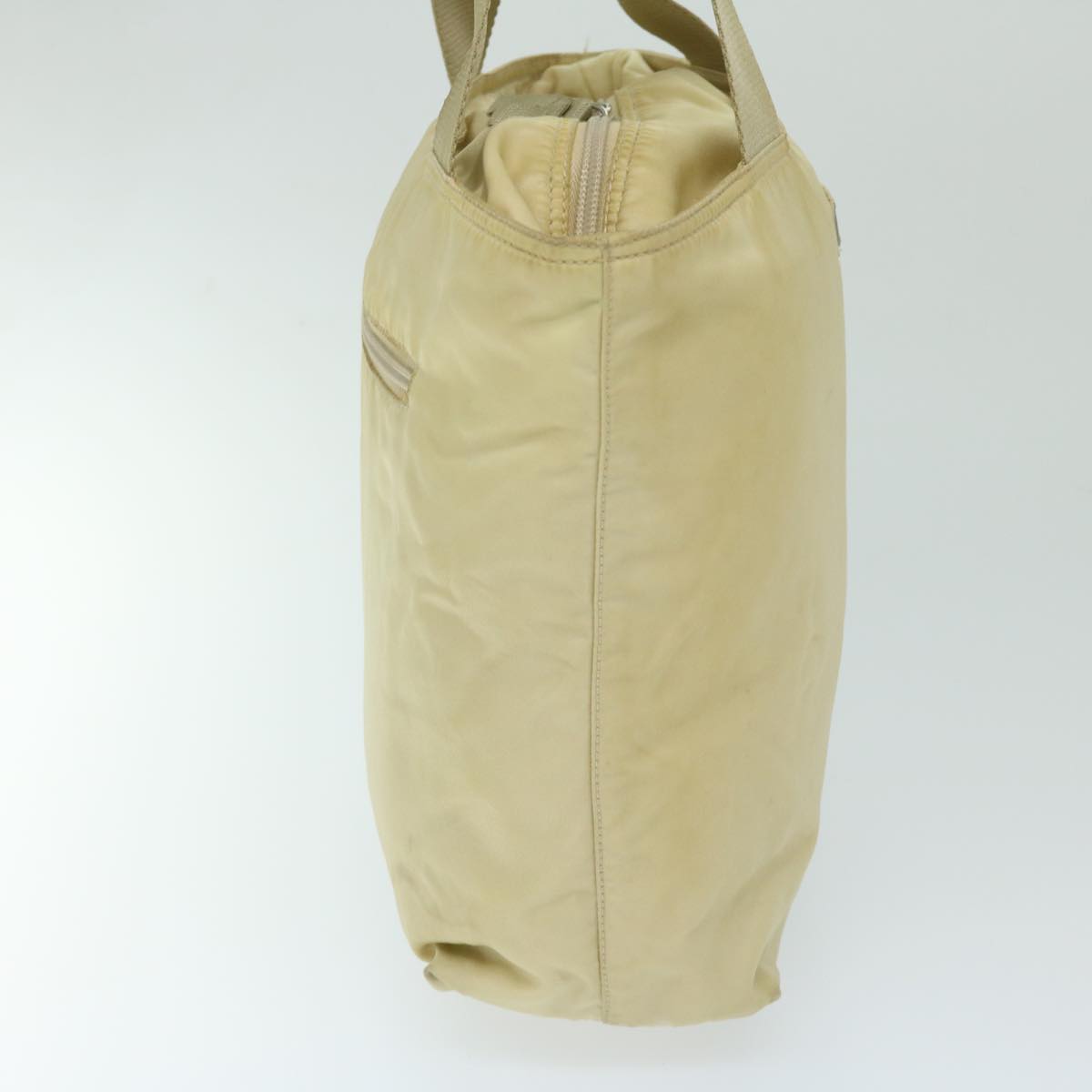 Luxury PradaShoulder Bag Nylon Cream 69347