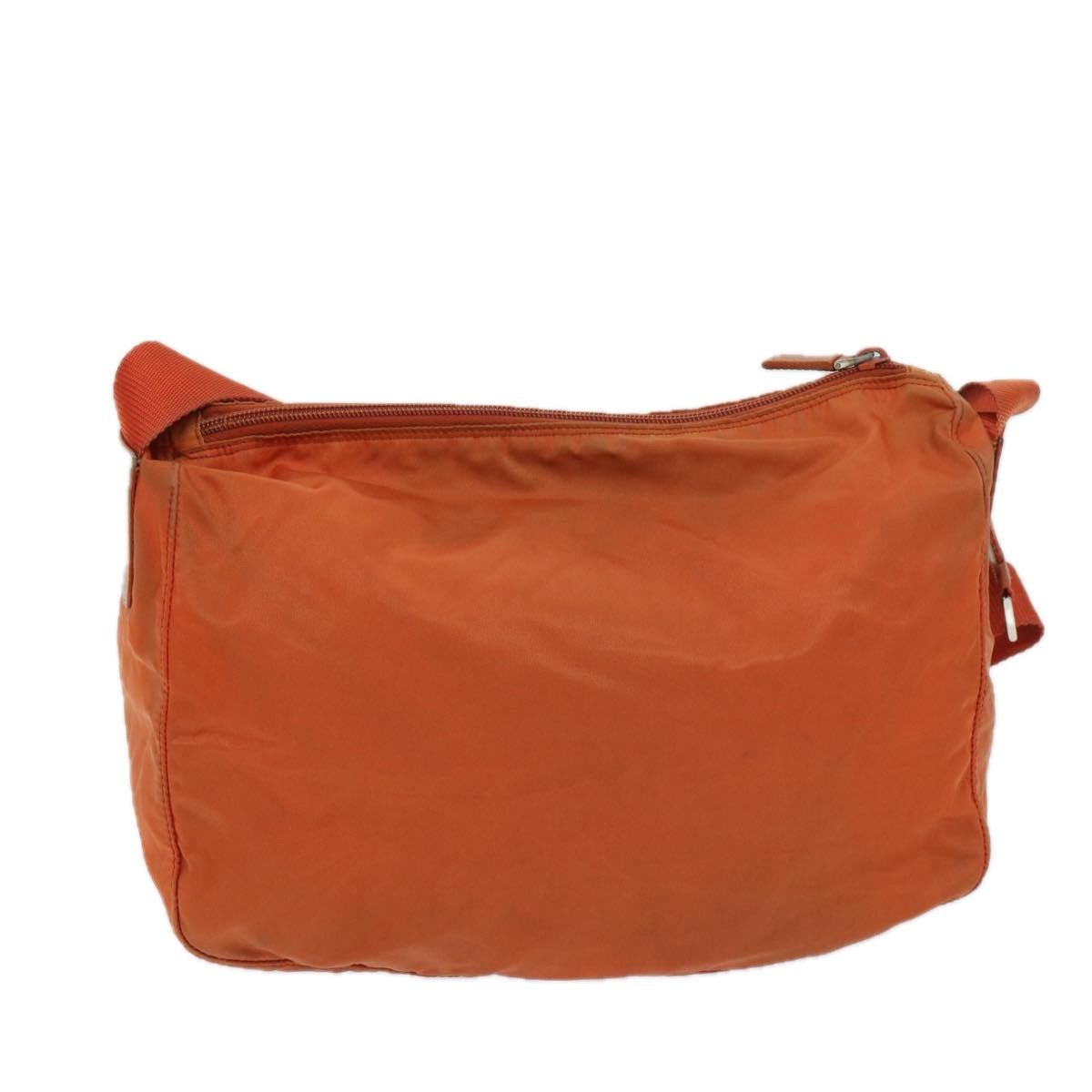 Luxury PradaShoulder Bag Nylon Orange 69348