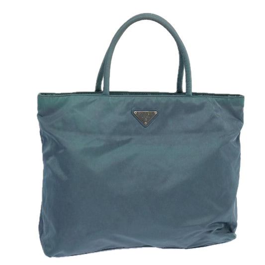 Luxury PradaTote Bag Nylon Blue 69358