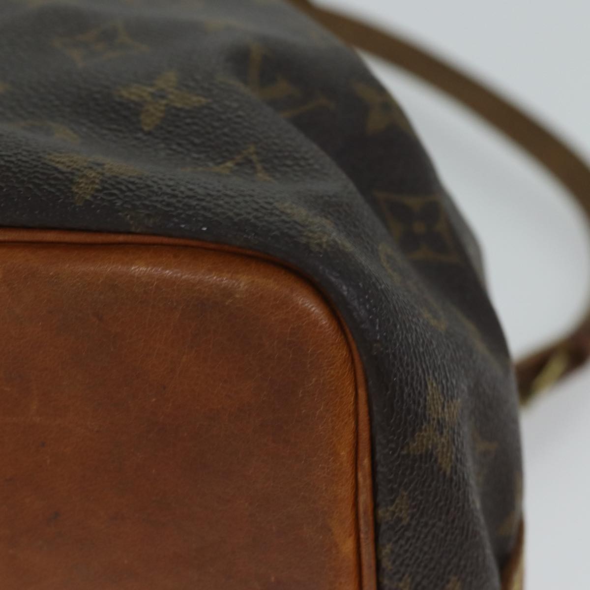 LOUIS VUITTON Monogram Petit Noe Shoulder Bag M42226 LV 69375