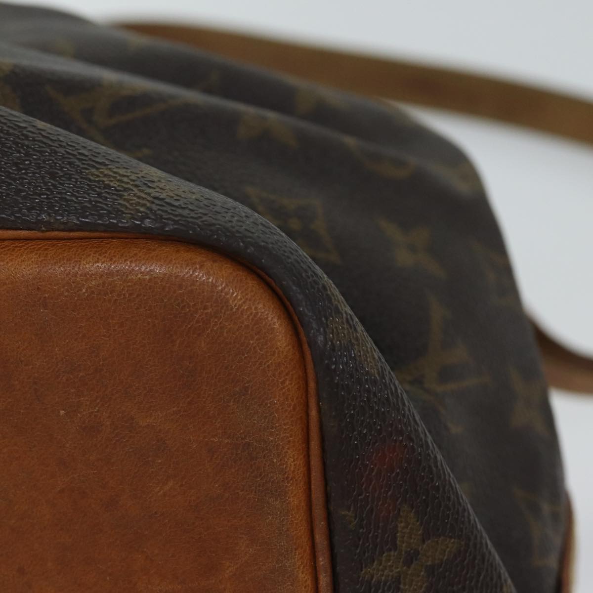 LOUIS VUITTON Monogram Petit Noe Shoulder Bag M42226 LV 69375